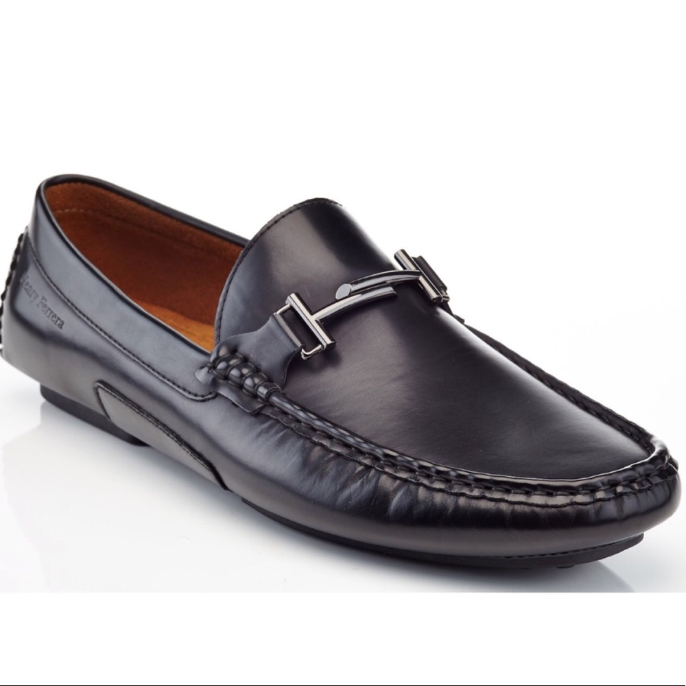 Henry Ferrera Prince Black Men’s Loafers 13 NWT